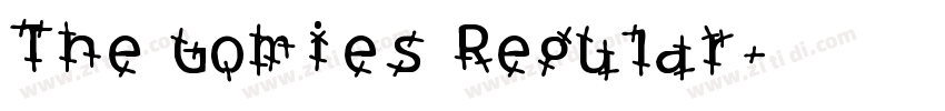 The Gomies Regular字体转换